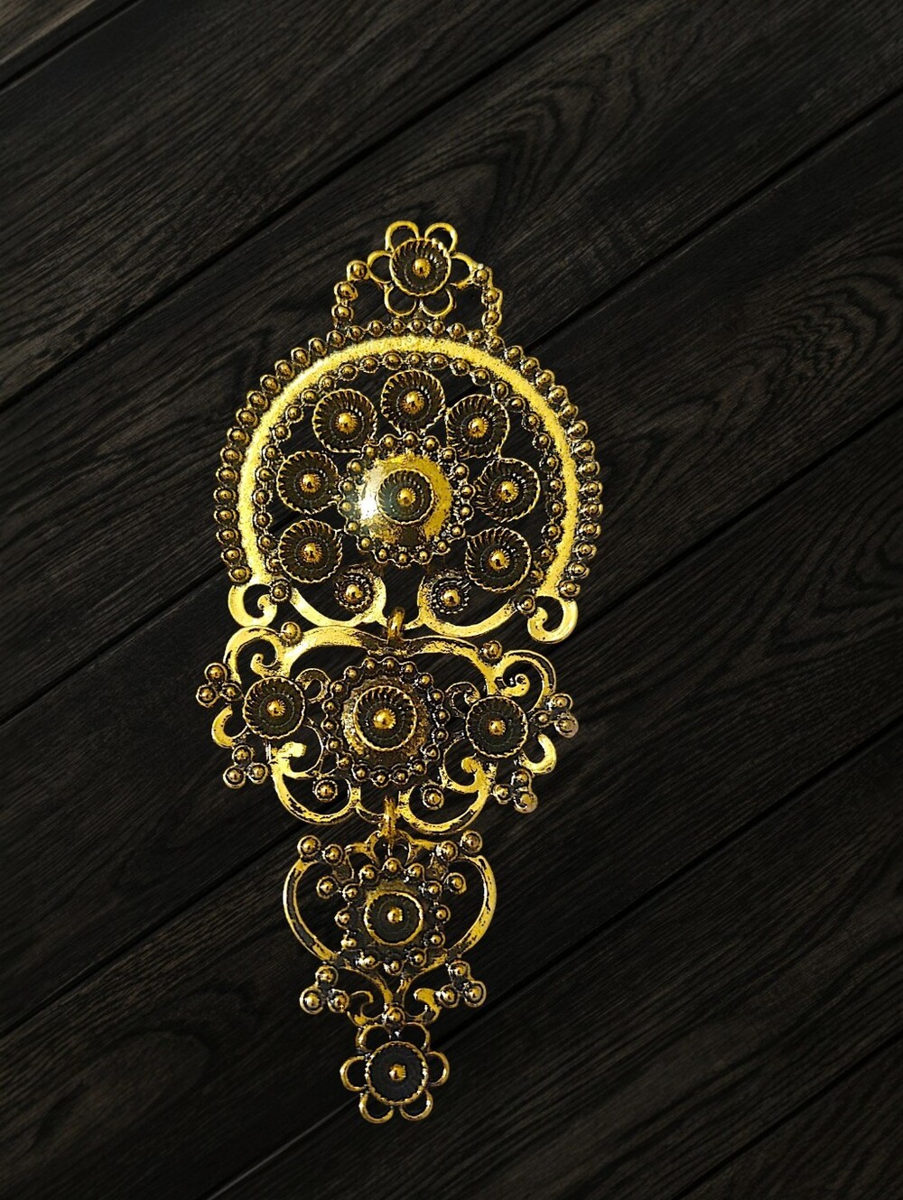 Ornamental Articulated Brooch